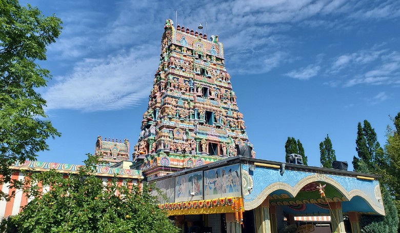 Foto vom Sri Kamadchi Ampal-Tempel in Hamm