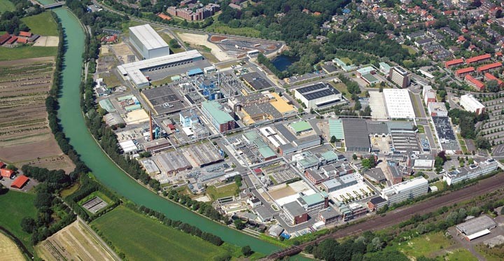 Das Werk der BASF Coatings GmbH in Münster-Hiltrup