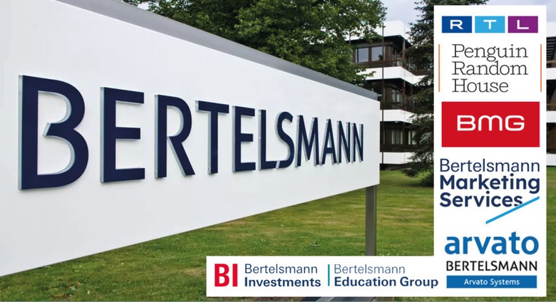 Foto vom Bertelsmann-Firmensitz in Gütersloh