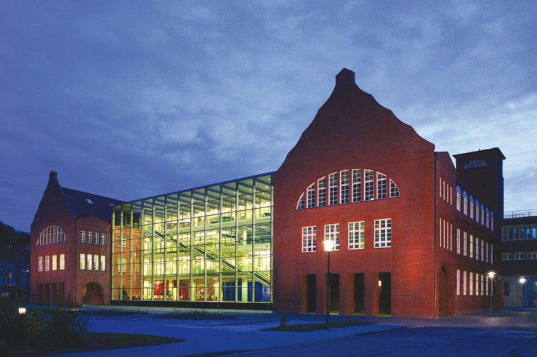 Gebäude der Dr. Oetker Welt in Bielefeld