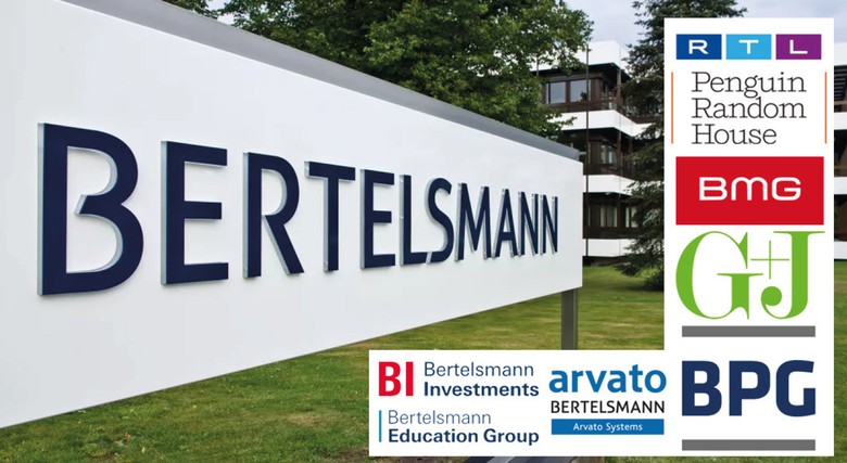 Foto vom Bertelsmann-Firmensitz in Gütersloh