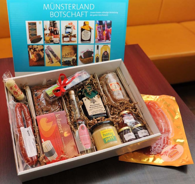 Geschenkbox "Münsterland Botschaft"