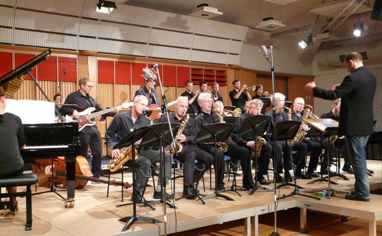 Abschlusskonzert der "AHLBig Band" in der Landesmusikakademie Heek